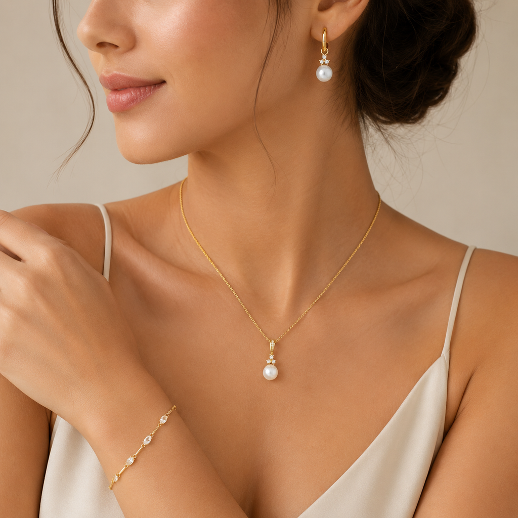 Royal Flora Pearl Set