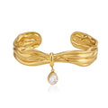 Wavy adjustable Bangle